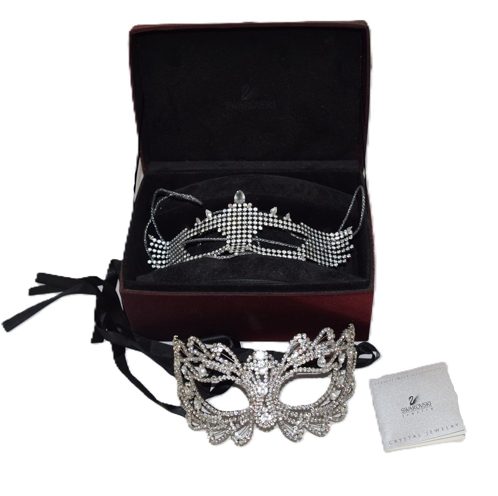Lot 197: Crystal Swarovski Mask
