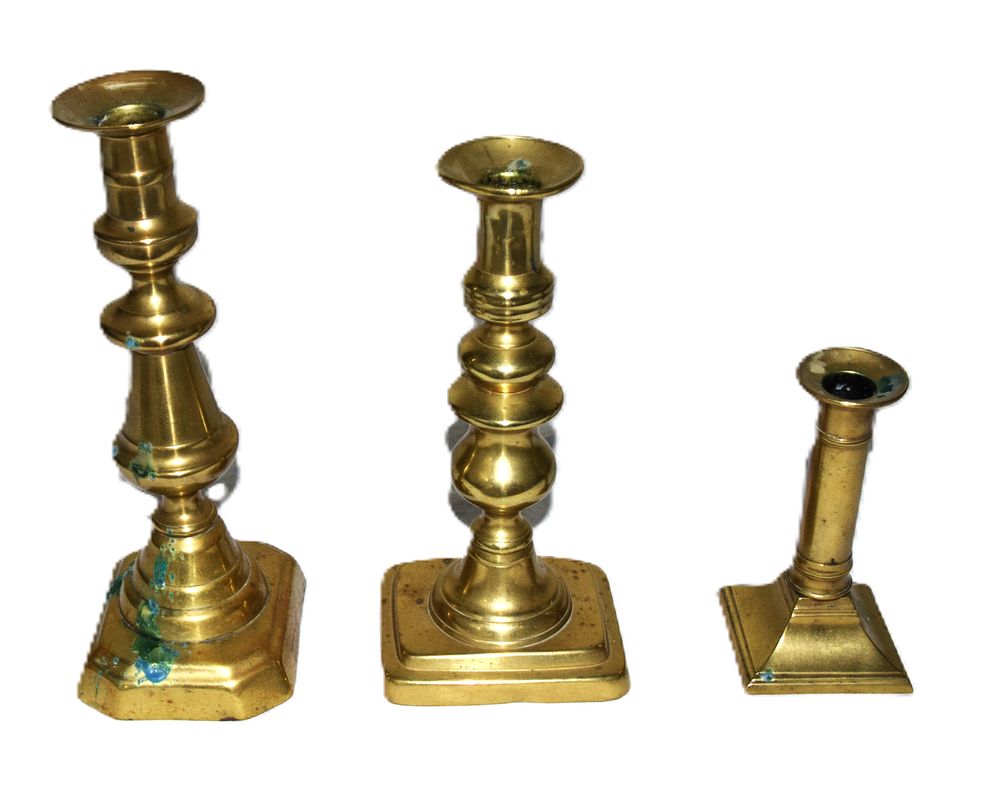 Lot 204: Three Candle Sticks