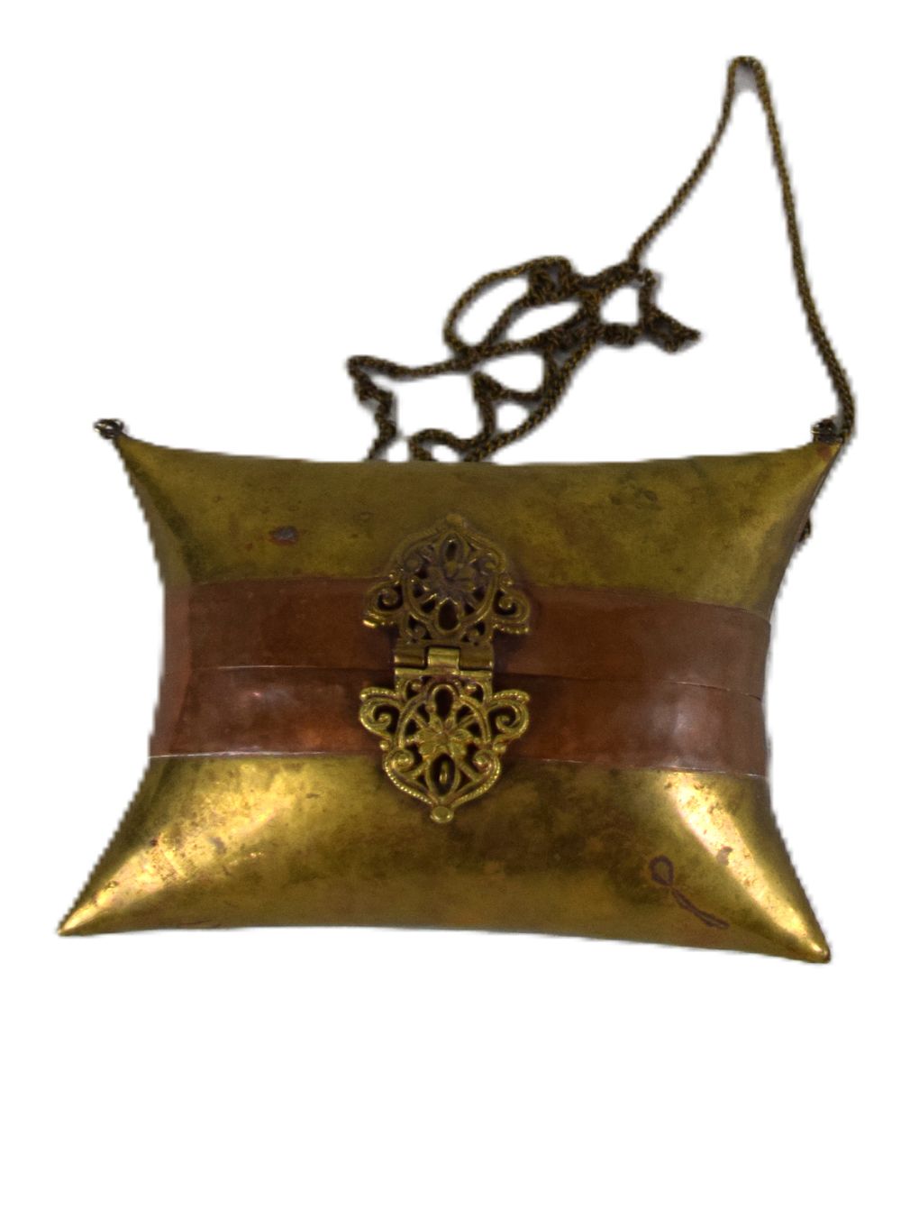 Lot 209: Brass Purse