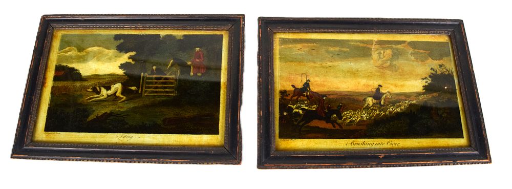 Lot 213: Two English Lithographs