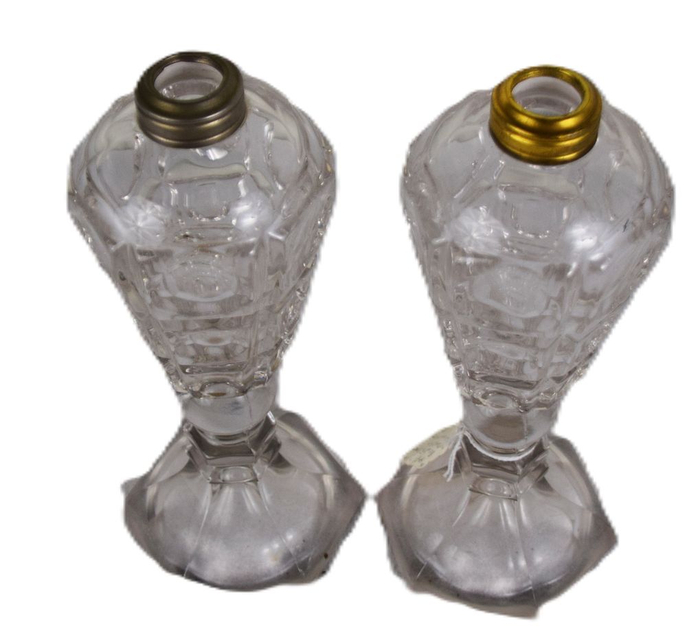 Lot 220: Pair Of Whale Oil lamps