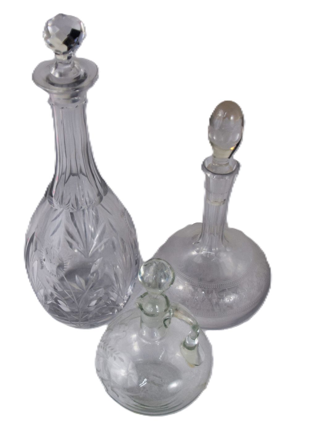 Lot 224: Seven Decanters