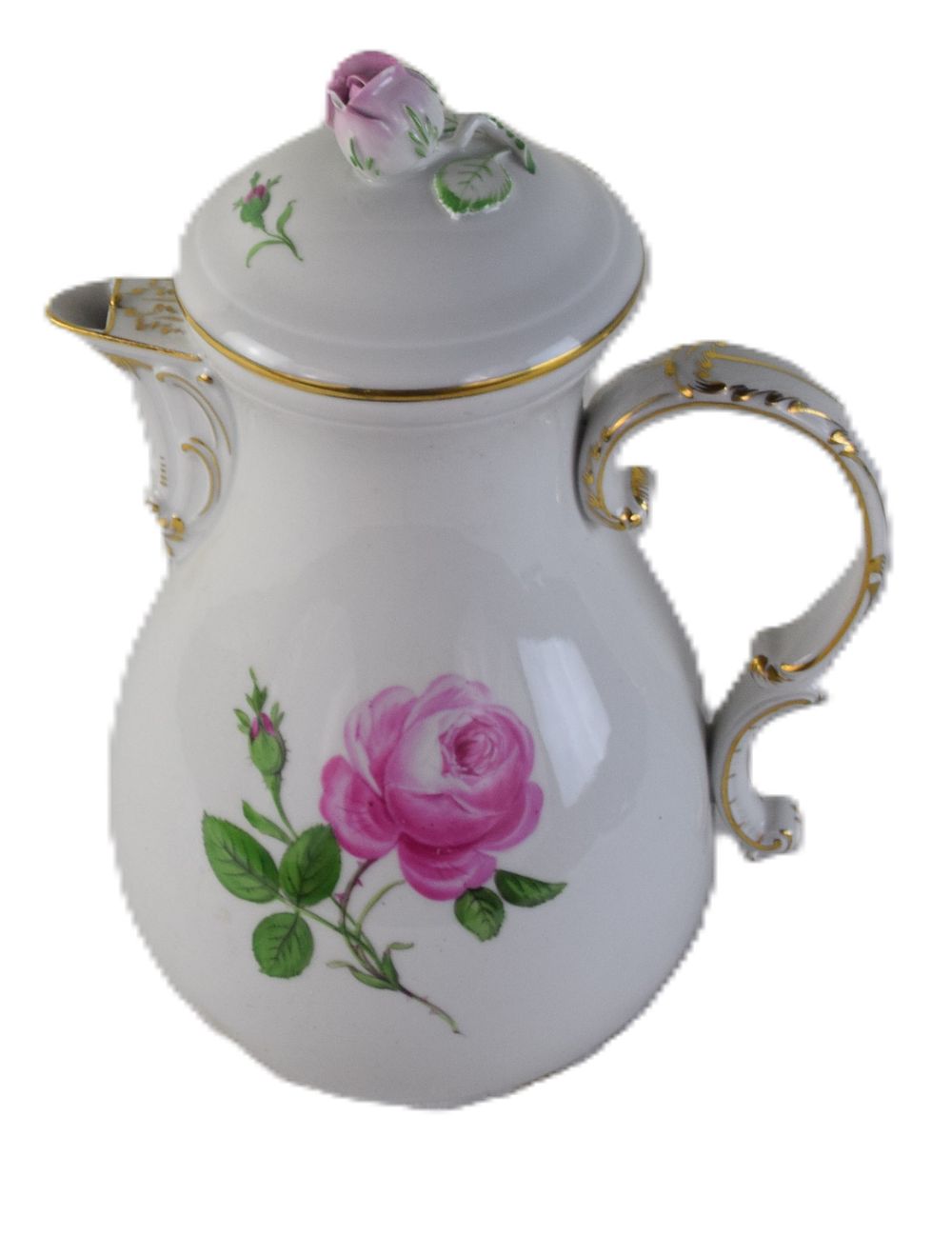 Lot 154: Meissen Coffee/Chocolate Pot