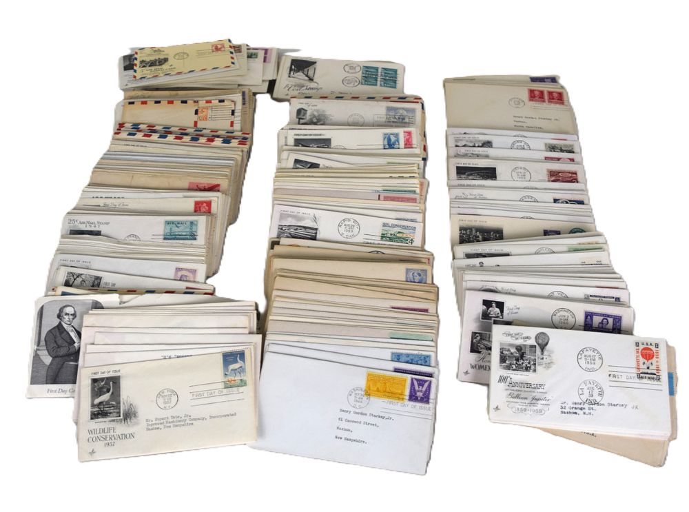 Lot 188: Large Stamp Collection