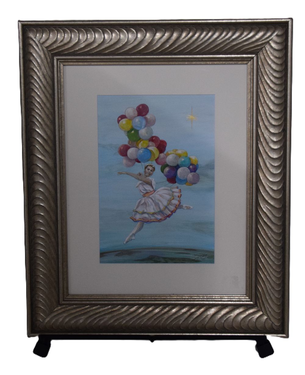 Lot 157: John Gable Ballet Watercolor