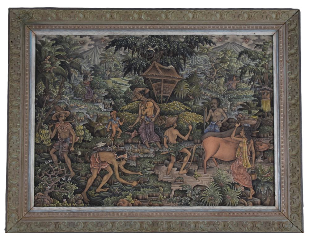 Lot 165: Bali Artwork