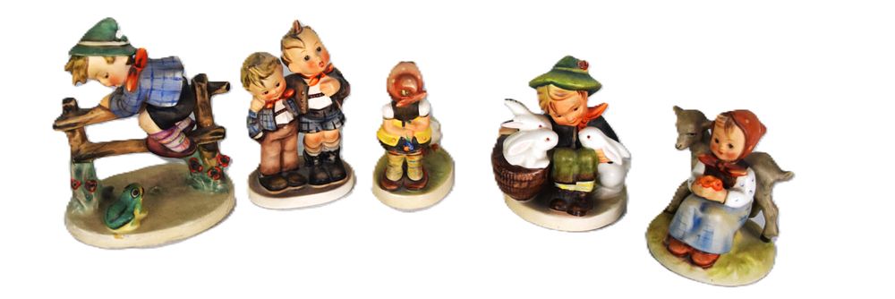 Lot 167: Five Piece Hummel Lot