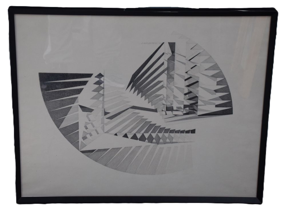 Lot 168: Edwin Mieczkowski Abstract Art