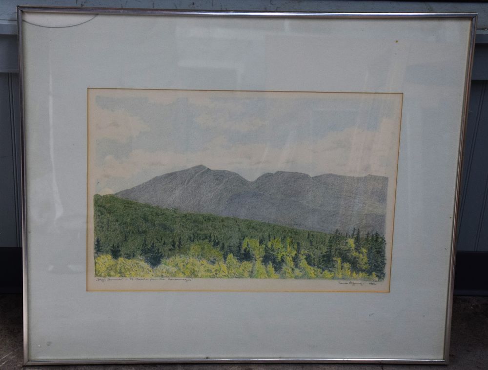 Lot 169: Houser A. Young NH Watercolor
