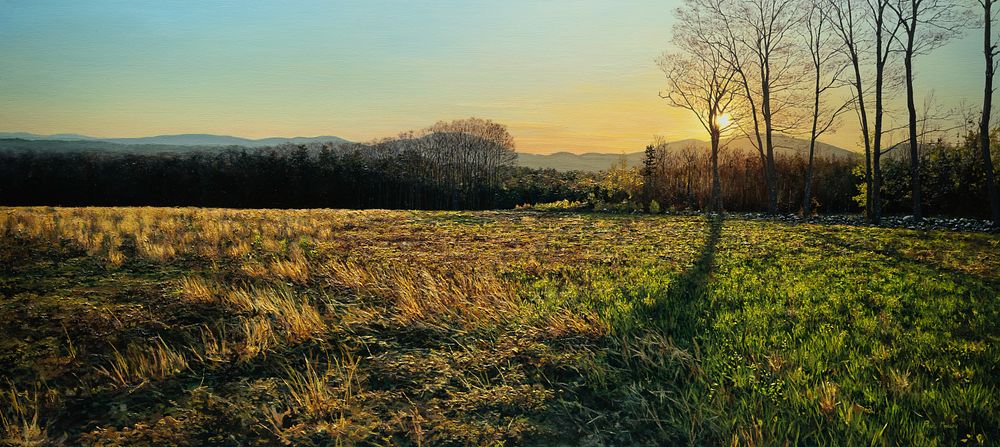 Lot 71A: West of the Vineyard, Tamworth Oil Painting