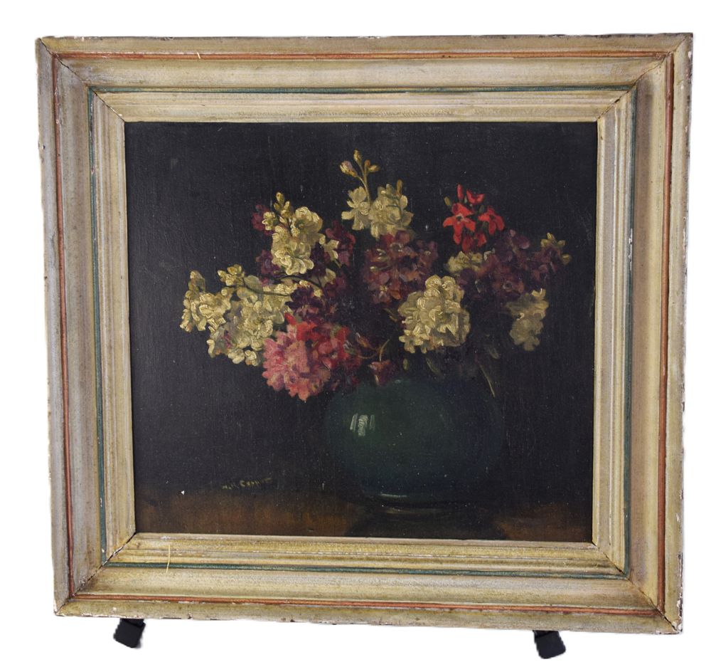 Lot 124: Oil On Board Still Life