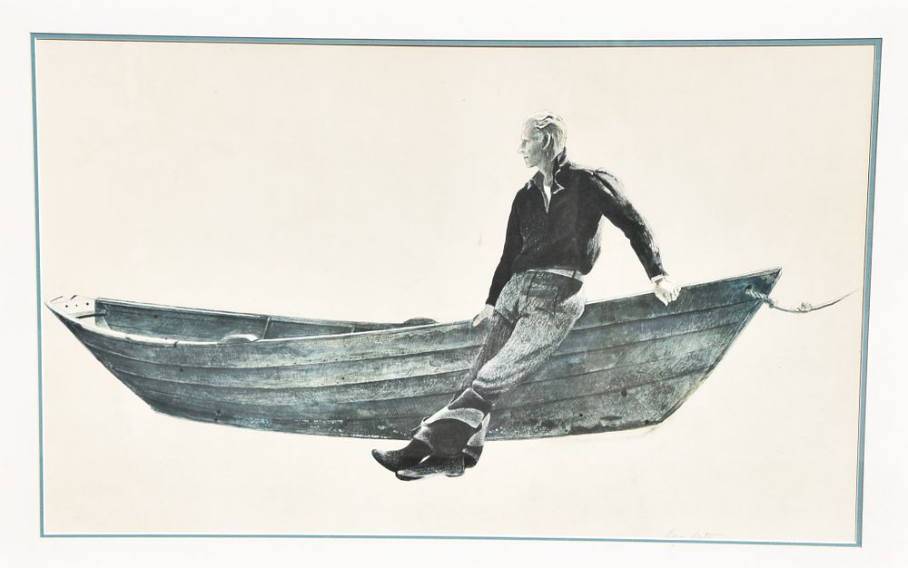 Lot 127A: Andrew Wyeth Lithograph