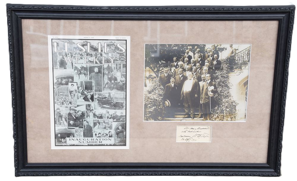 Lot 130B: President Taft Memorabilia