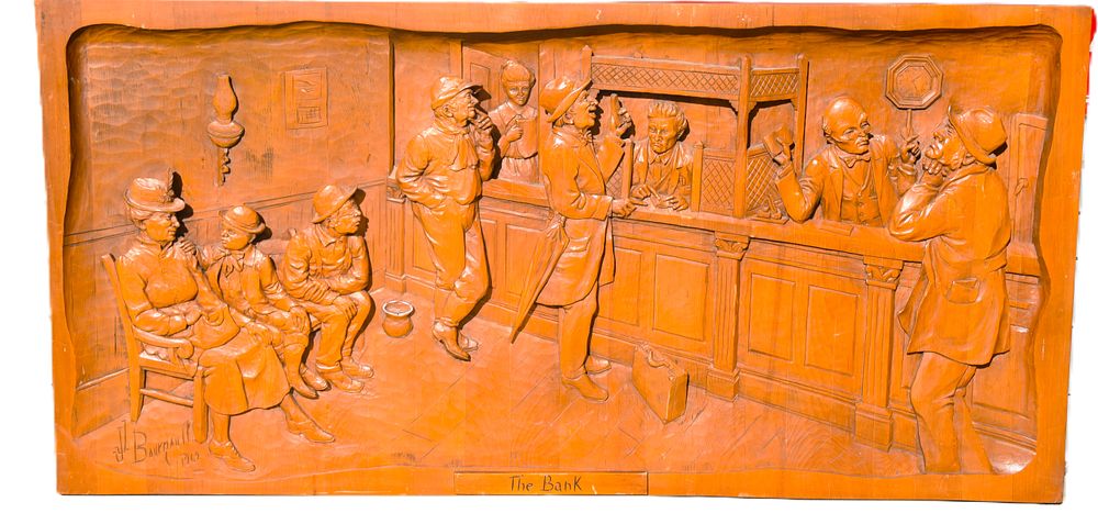 Lot 132: J.J. Bourgault Carving
