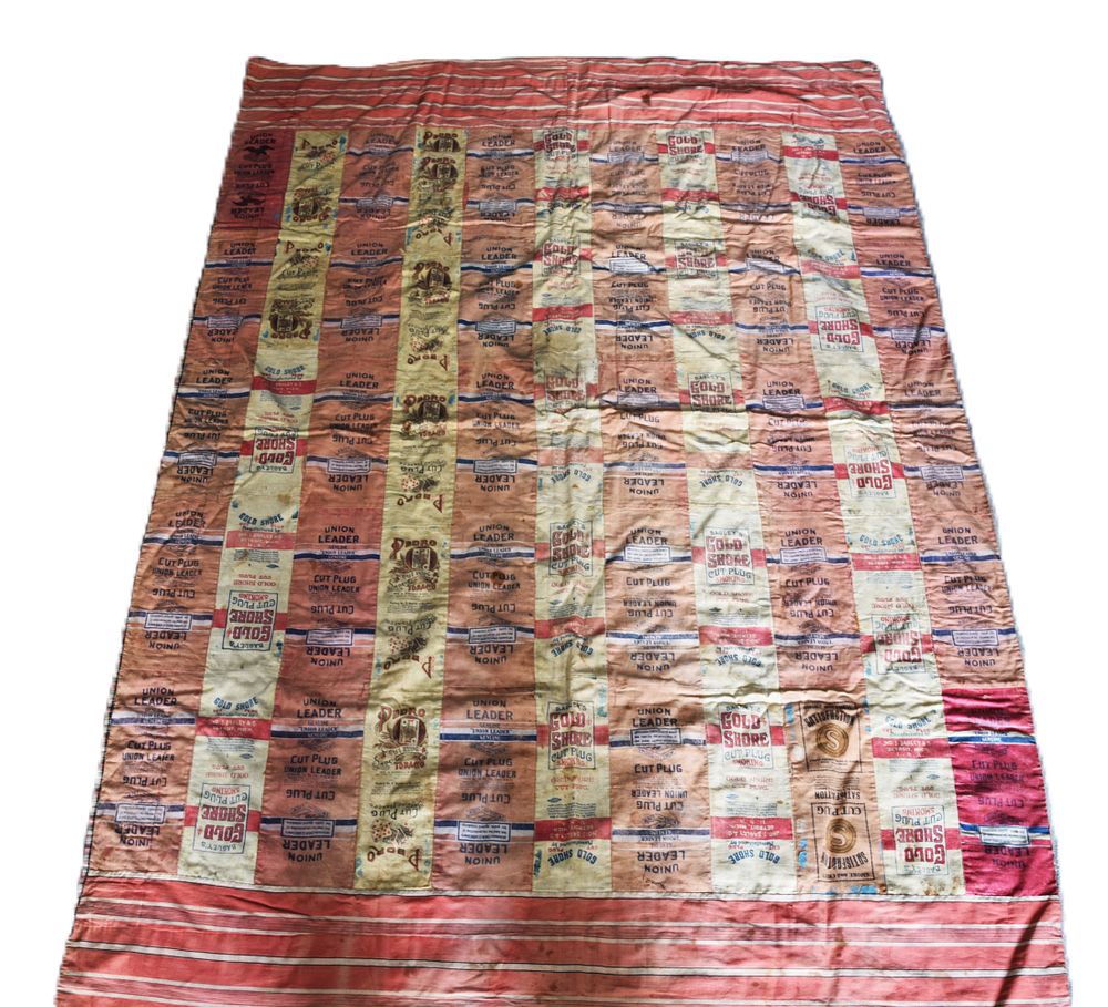 Lot 139: Early Advertising Quilt