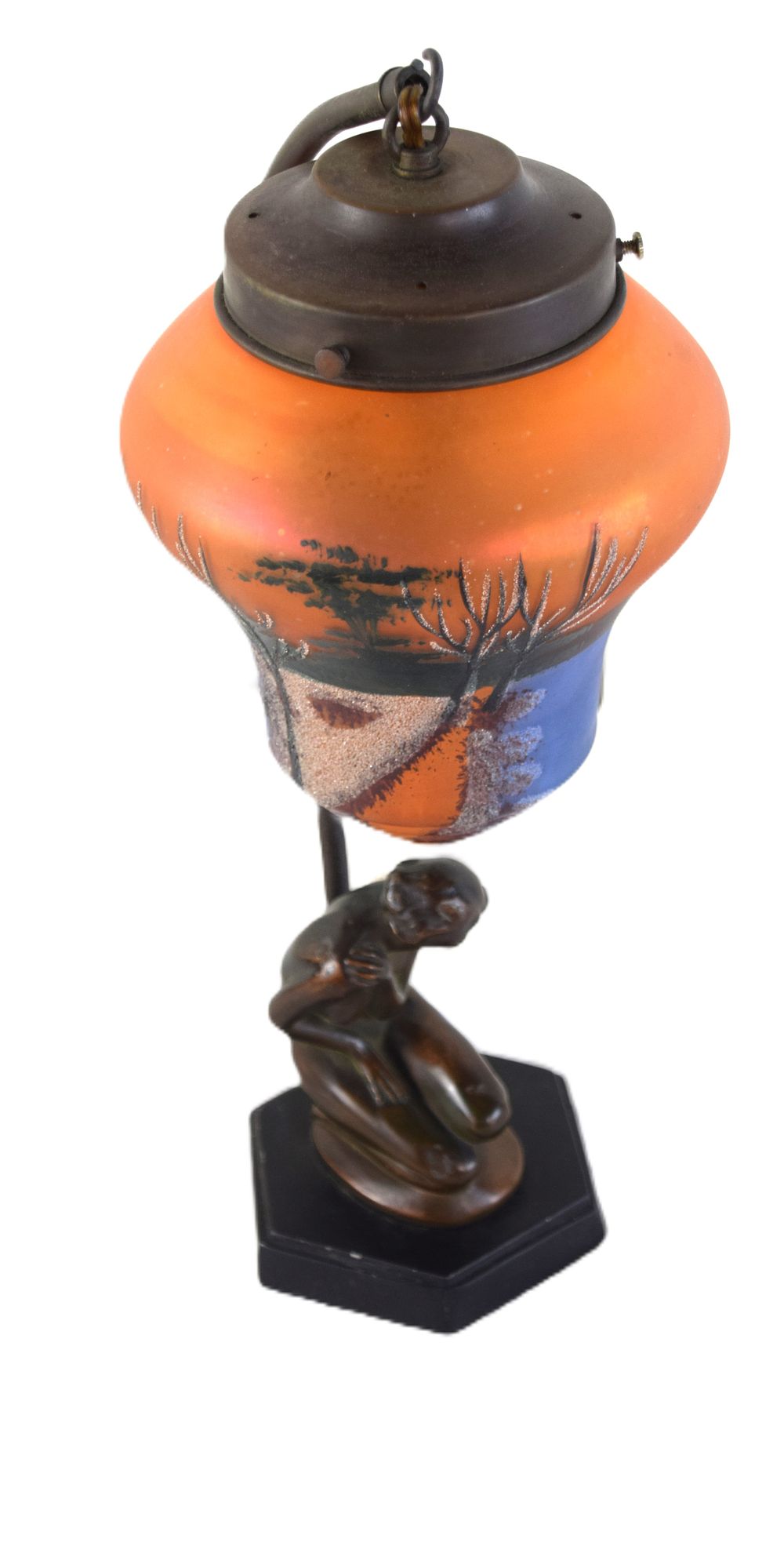 Lot 151A: Figural Table Lamp