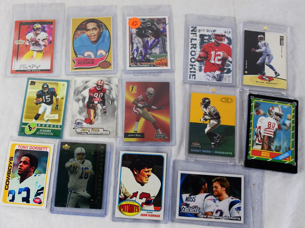 Lot 157: Football Card Collection
