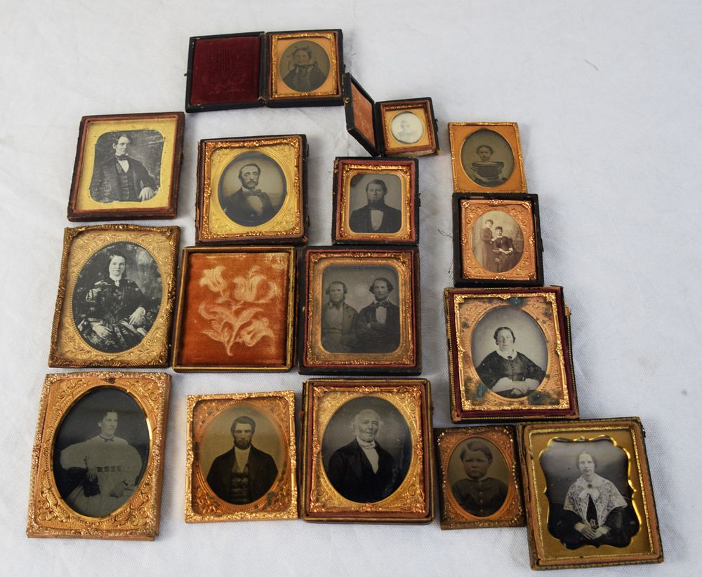Lot 161: Collection of Daguerreotypes