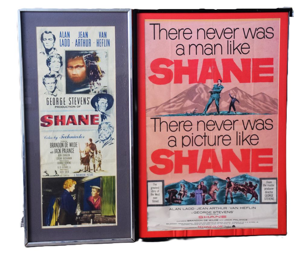 Lot 162: Original Shane Movie Posters