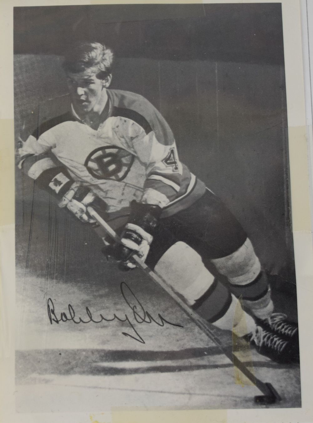 Lot 163: Boston Bruins 1970 Collection