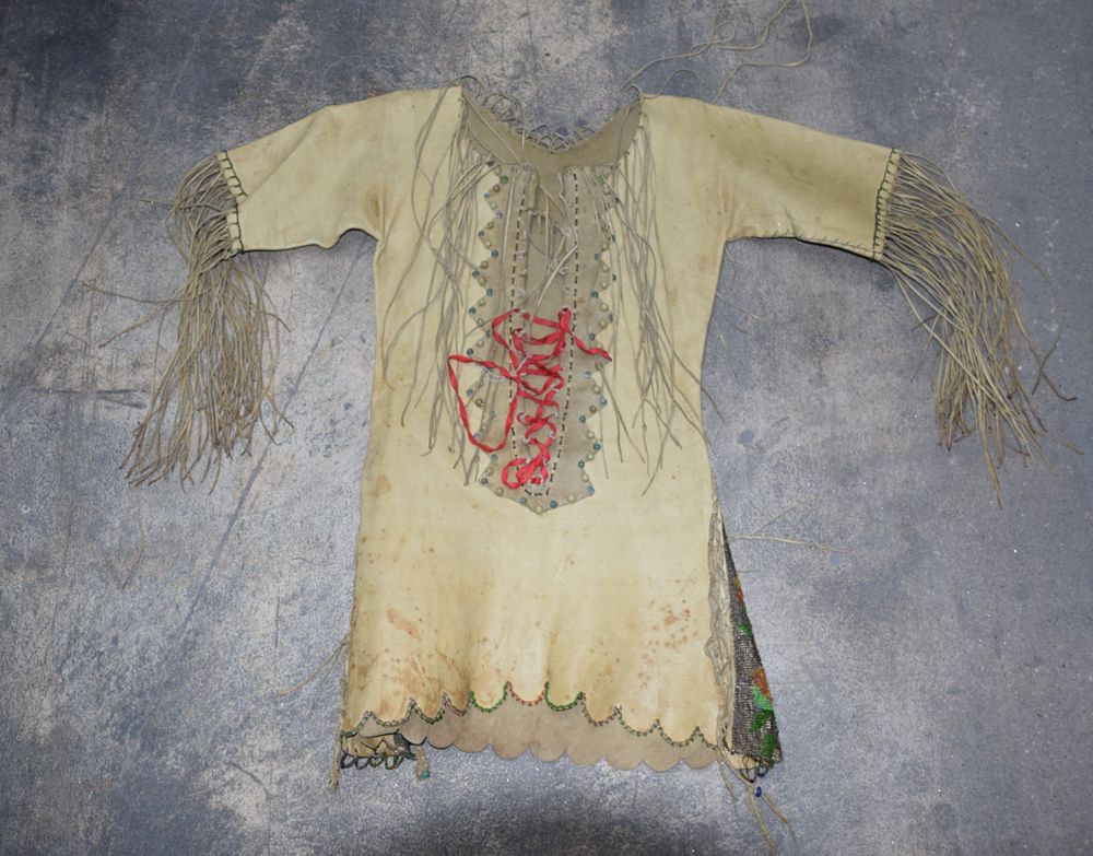 Lot 164A: Native American War Shirt