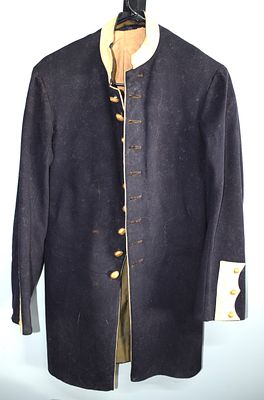 NH Militia Infantry Jacket. Post War of 1812 New Hampshire infantry jacket with 9 NH seal 