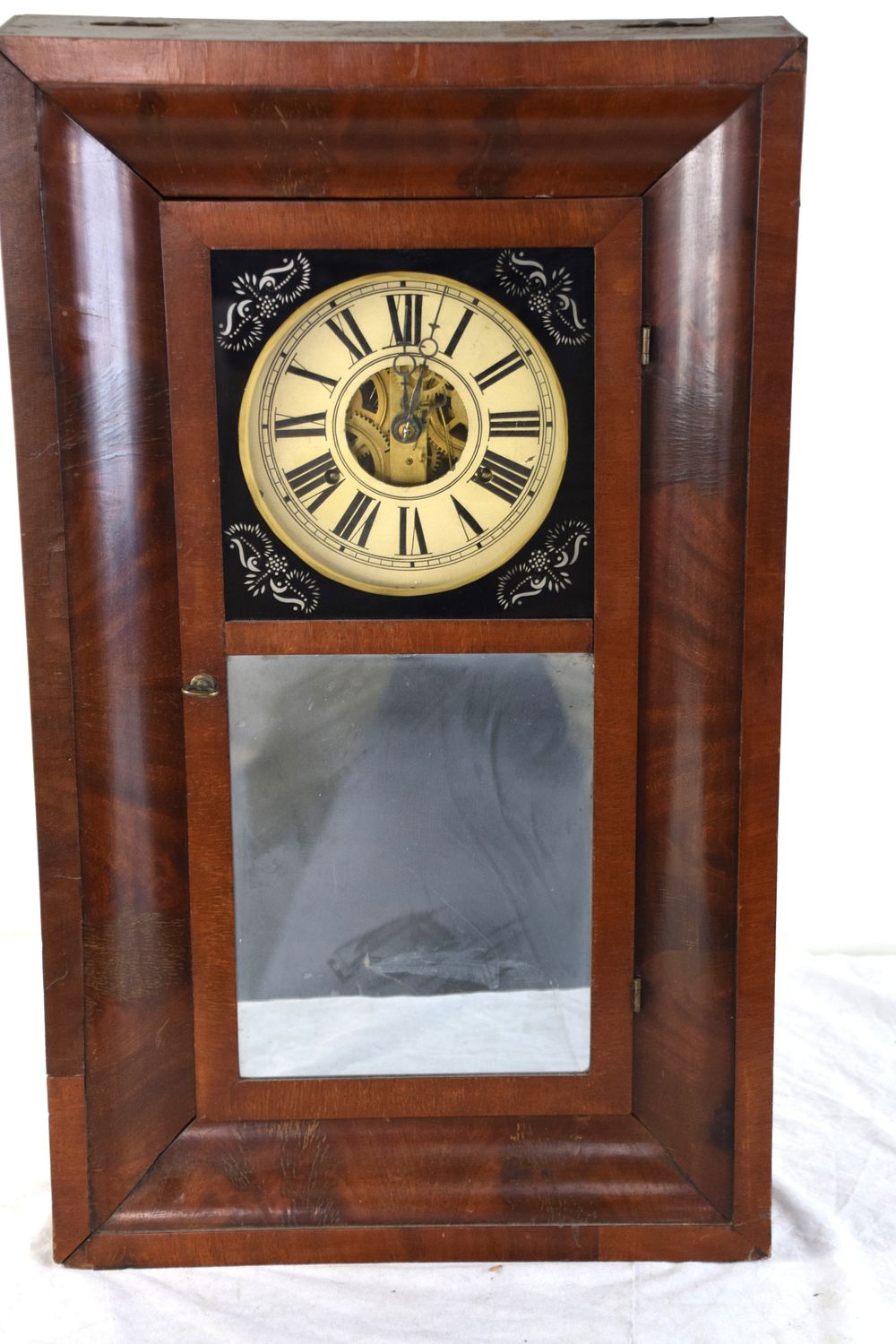 Lot 158: OG Empire Shelf Clock