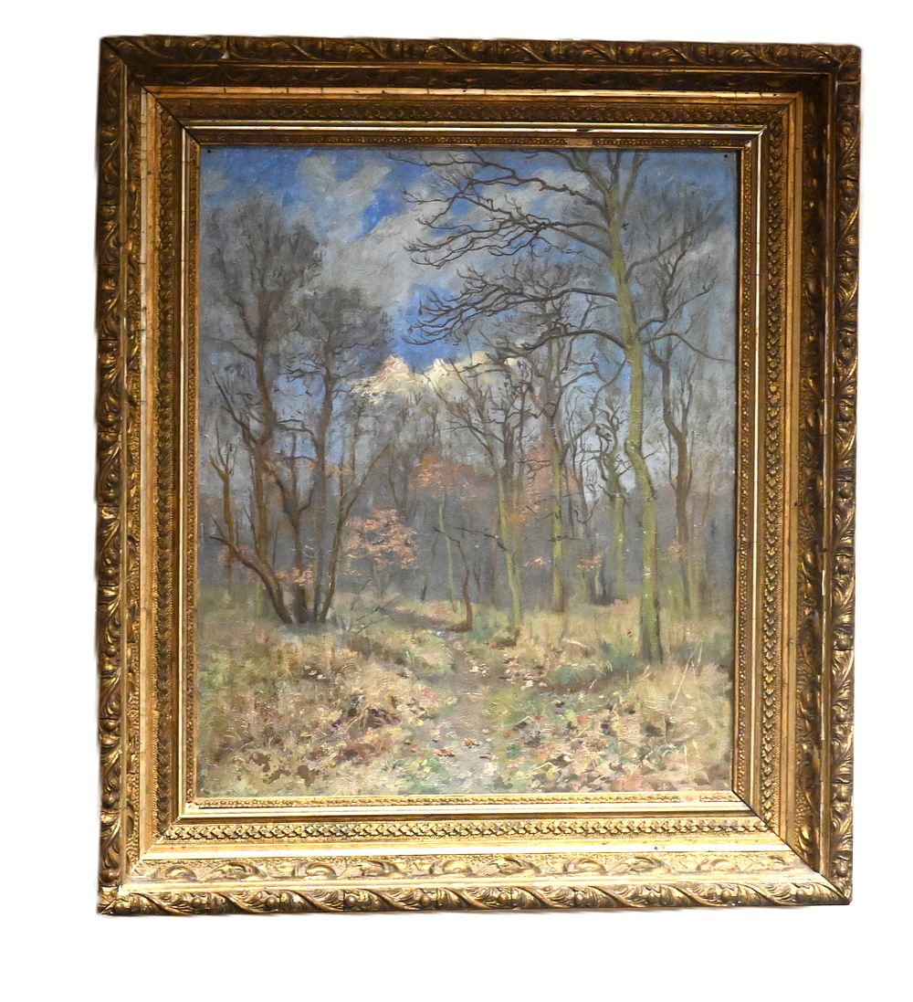 Lot 166: C Bousquet Oil Painting