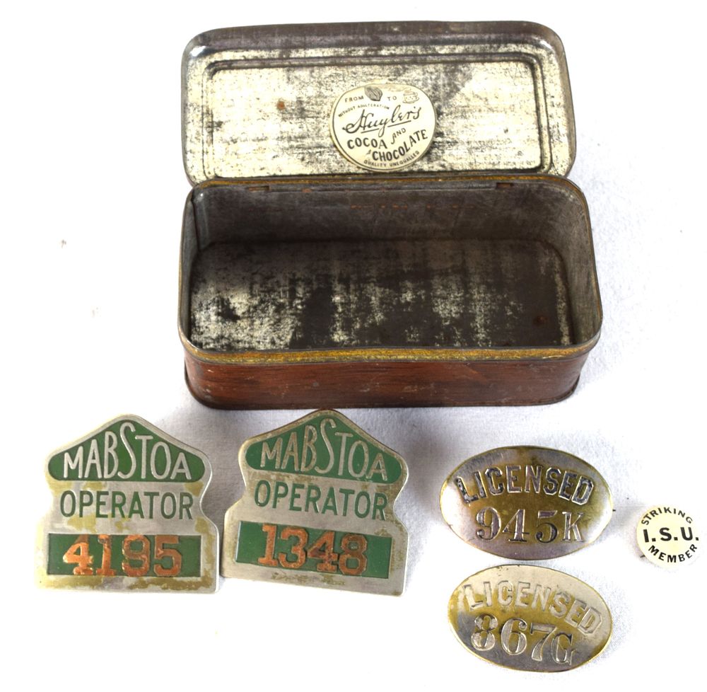Lot 188: 4 Taxi/Operator Licenses