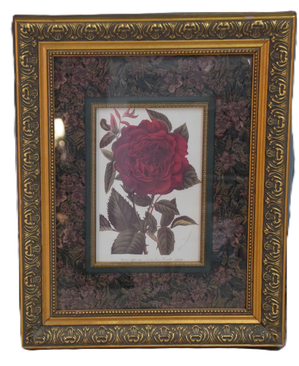 Lot 189: Botanical Flower Print