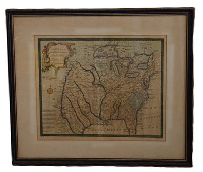 Map of Louisiana And Parts Of Florida And Canada. "A New & Accurate Map of Louisiana, with Part 