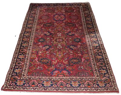 Oriental Scatter Rug. Oriental scatter rug with multi-colors and multi-designs. Dimensions: 4'2" 