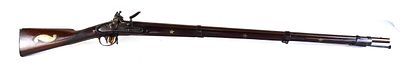 Model 1840 Harpers Ferry Rifle Musket. Extremely rare Harpers Ferry Model 1840 flintlock caliber 
