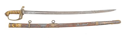 Victorian Infantry Officer's Sword and Scabbard,. Victorian Infantry Officer's Sword and 