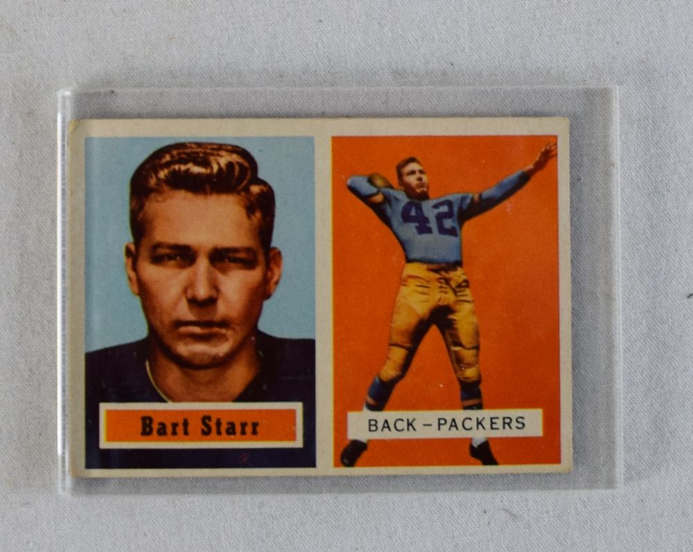 Lot 150: 1957 Bart Starr  Topps # 119