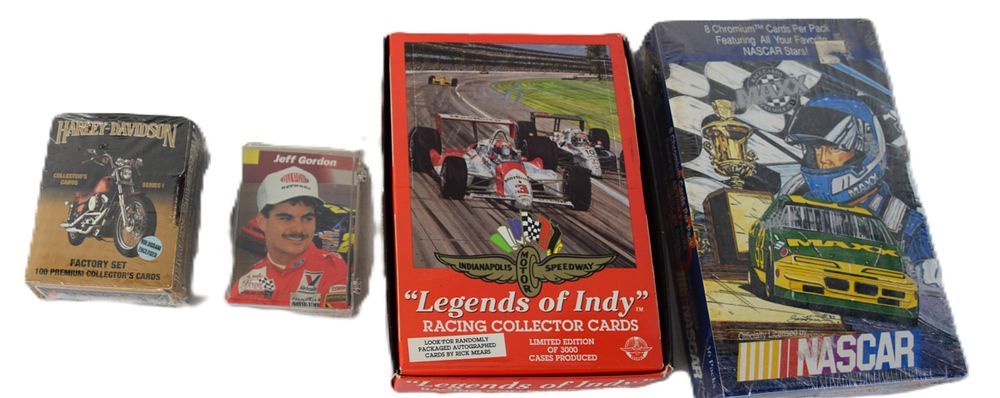 Lot 190: Factory Sealed NASCAR Cards