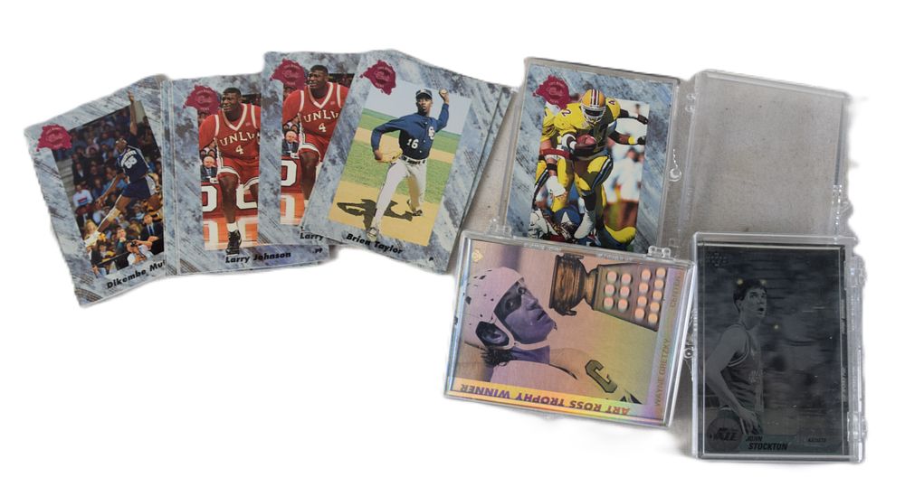 Lot 191: Hologram Sports Cards