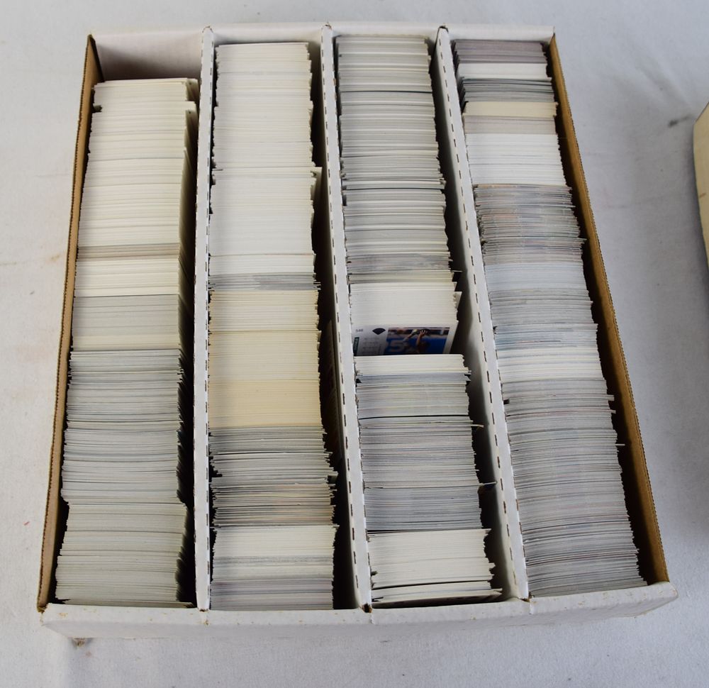 Lot 196: Large Box Of 1990-91 Multi-sport Cards