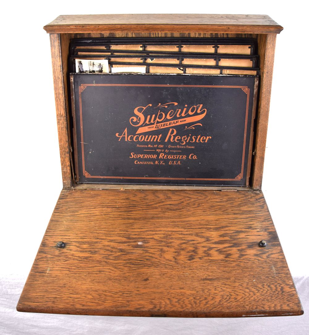 Lot 198: Victorian Oak Register