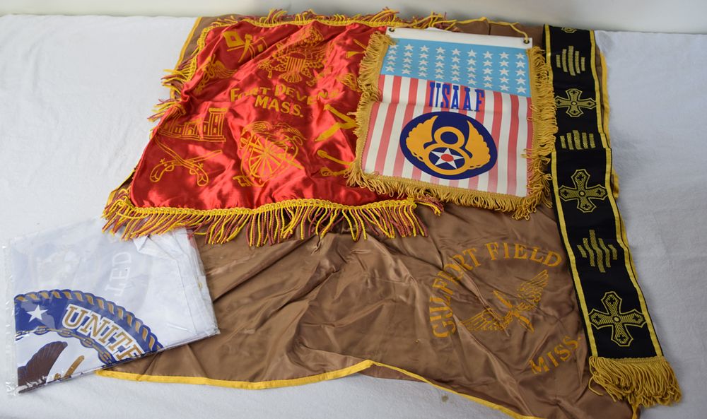 Lot 201: Collection Of Military Banners