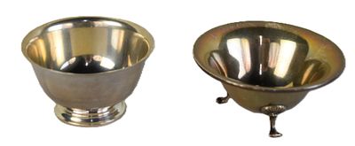 Two Sterling Silver Candy Bowls. Two Sterling silver candy bowls one marked Tiffany & Co. and 