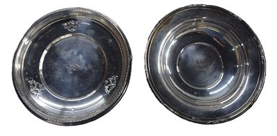 Two Sterling Silver Shallow Bowls. Two Sterling Silver shallow bowls including one Gorham. 