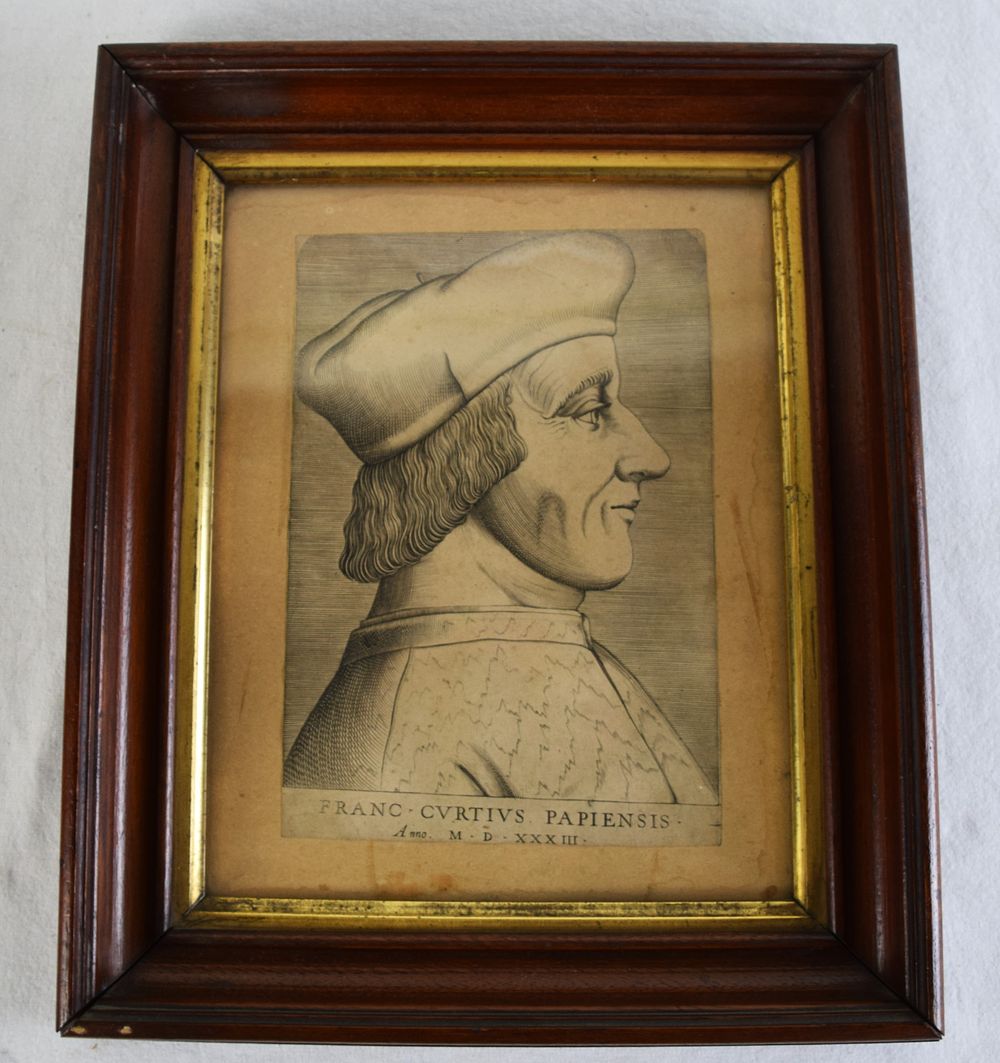 Lot 166: 16th Century Engraving  Of Francesco Coti
