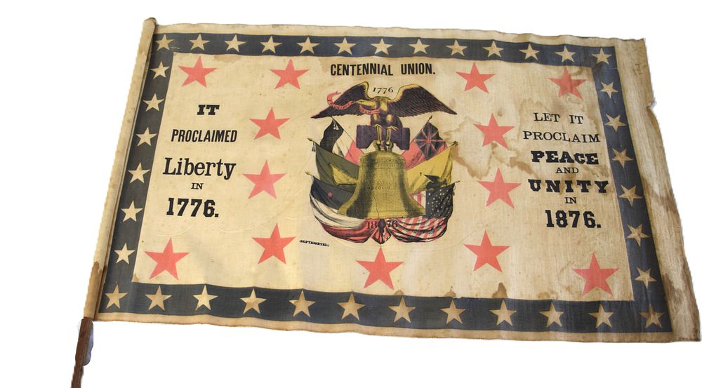Lot 1: Centennial Union 1776 Flag