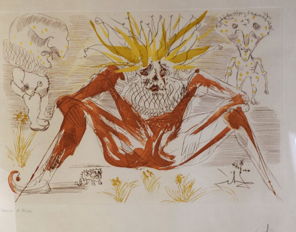 Lot 6: Salvador Dali Artist Proof