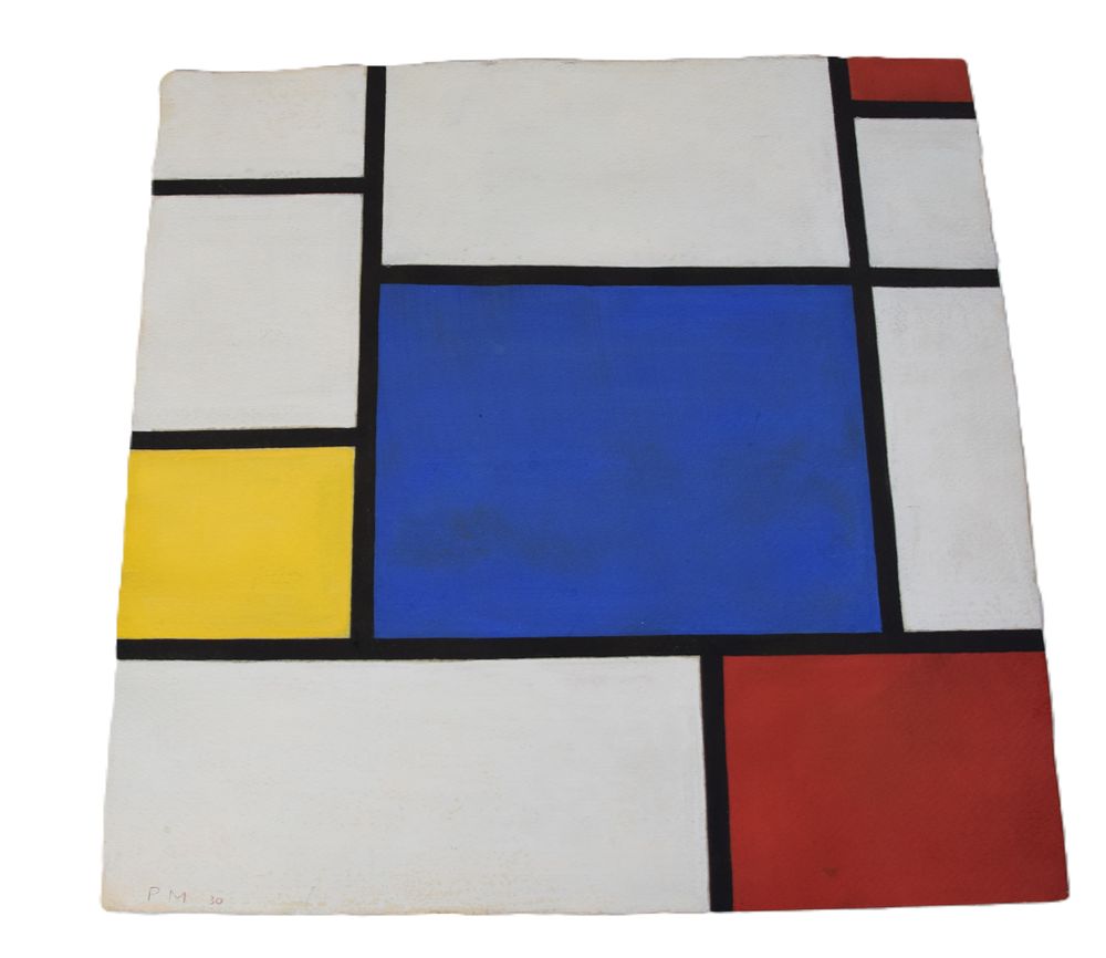 Lot 12: Pieter Cornelis Mondriaan  Geometric Composition
