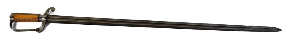 Lot 52: Early 18th Century Bone Handle Broadsword