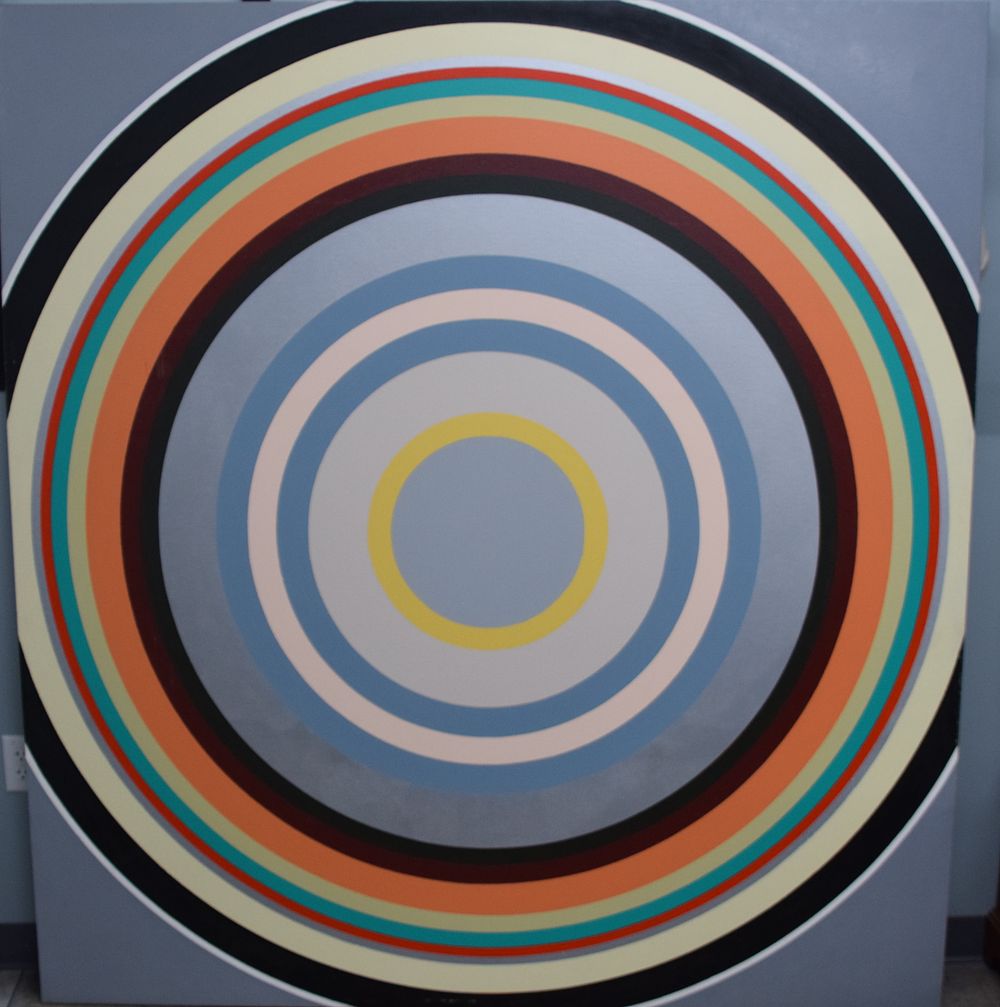 Lot 63: Washington Color Field School Target Painting