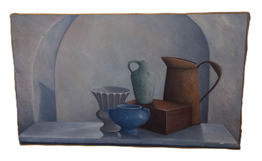 Lot 64: William Bailey Attributed Large Still Life