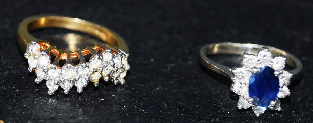 Lot 96: Two Gold Rings